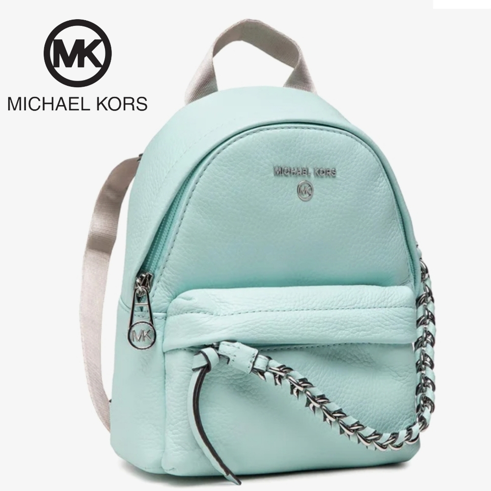 Michael Kors Slate Leather XS Convertible Backpack NWT - Picture 14 of 14